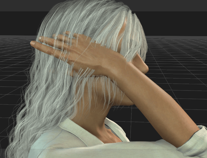 Soft Cloth Physics – Hair&nbsp;Swipe
